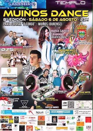 Fechas, información, programa, cartel, imágenes, mapa y ubicación de XIV Muiños Dance (2024)