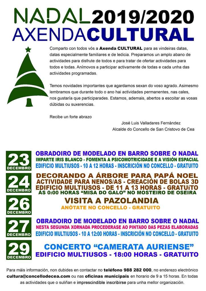 Nadal Cultural - Recepción dos Reis Magos en San Cristovo de Cea