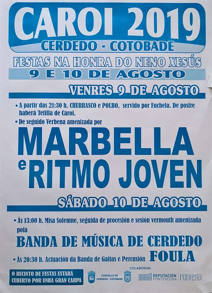 Neno Xesús de Caroi en Cerdedo-Cotobade