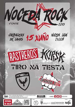 Fechas, información, programa, cartel, imágenes, mapa y ubicación de VIII Noceda Rock (2024)  en  Lalín