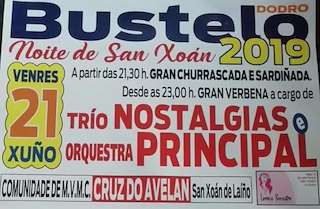 Fechas, información, programa, cartel, imágenes, mapa y ubicación de Noite de San Xoán de Bustelo (2024)  en  Dodro