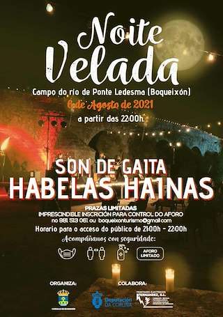Fechas, información, programa, cartel, imágenes, mapa y ubicación de Noite Velada  en  Boqueixón
