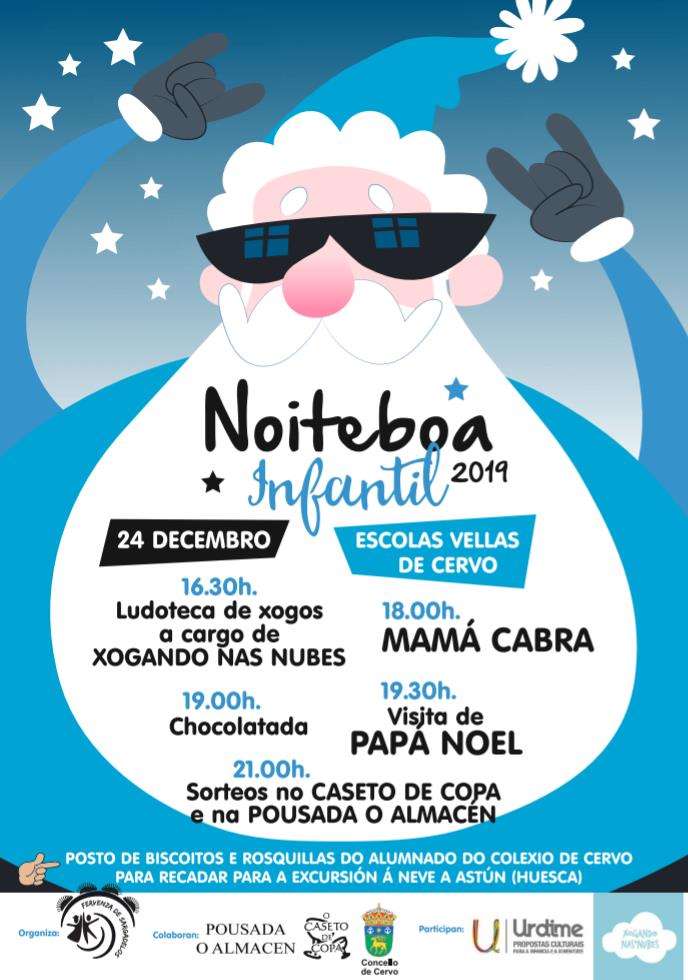 Noiteboa Infantil (2024) en Cervo