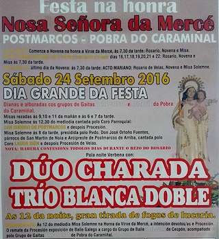 Nosa Señora da Mercé de Postmarcos (2024) en A Pobra do Caramiñal