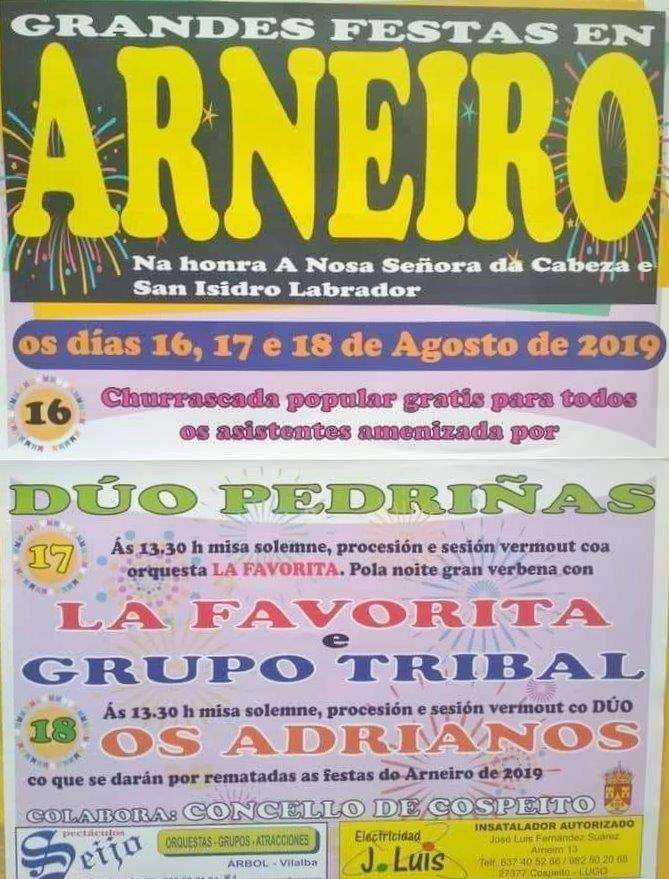 Nosa Señora da Cabeza e San Isidro Labrador de Arneiro en Cospeito