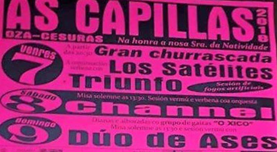 Nosa Señora da Natividade de As Capillas en Oza Cesuras