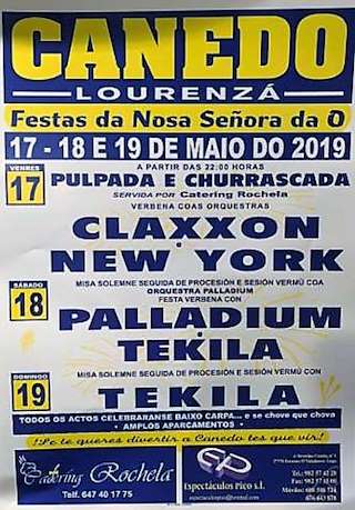 Fechas, información, programa, cartel, imágenes, mapa y ubicación de Nosa Señora da O de Canedo  en  Lourenzá