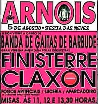 Fechas, información, programa, cartel, imágenes, mapa y ubicación de Nosa Señora das Neves de Arnois  en  A Estrada