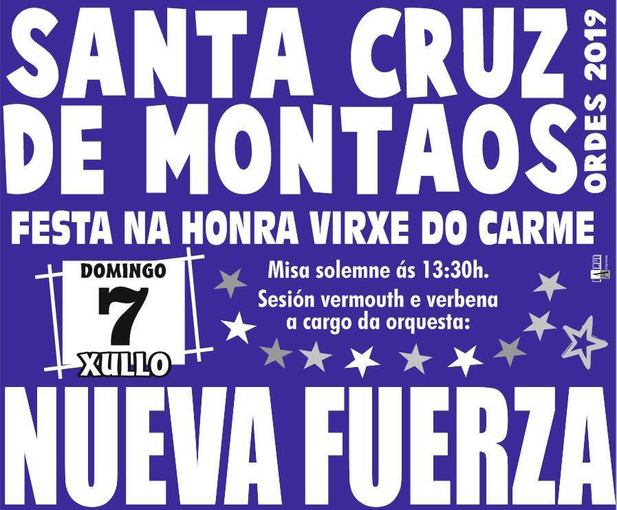 Nosa Señora do Carme de Santa Cruz de Montaos (2024) en Ordes