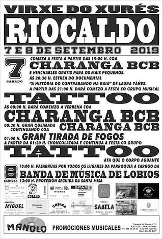 Fechas, información, programa, cartel, imágenes, mapa y ubicación de Nosa Señora do Xurés de Riocaldo  en  Lobios