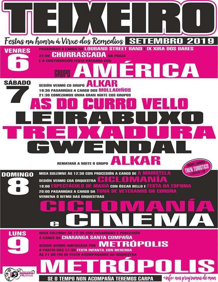 Nosa Señora dos Remedios de Teixeiro en Curtis