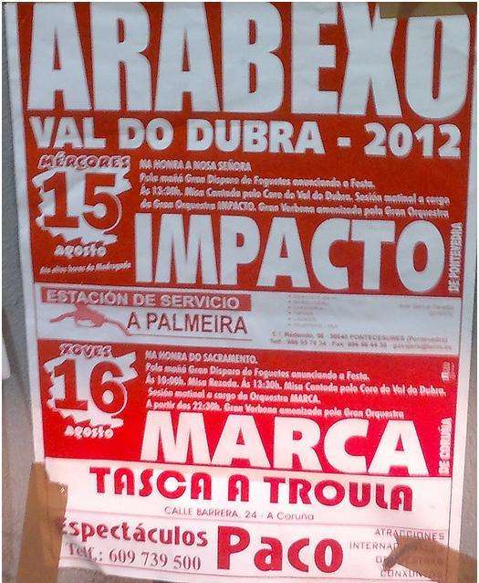 Nosa Señora e San Roque en Arabexo en Val do Dubra