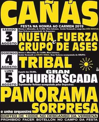 O Carmen de Cañás en Carral