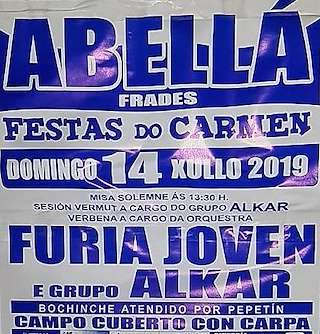 Fechas, información, programa, cartel, imágenes, mapa y ubicación de O Carme de Abellá (2024)  en  Frades