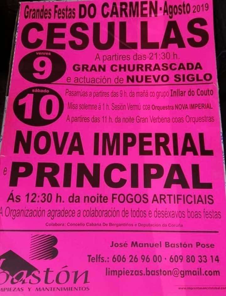 O Carme de Cesullas  en Cabana de Bergantiños