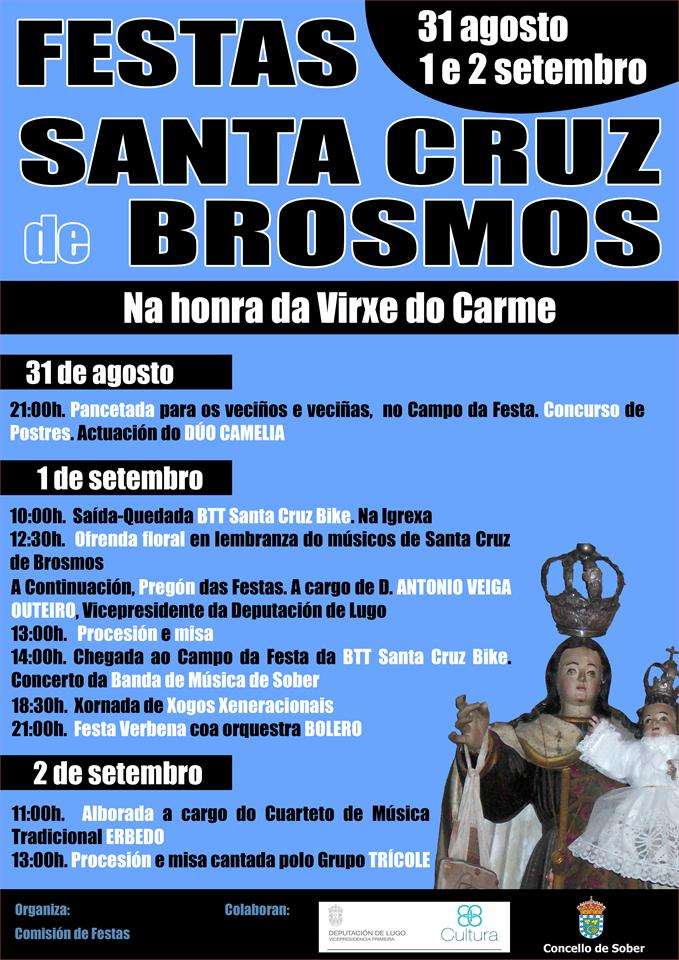 O Carme de Santa Cruz de Brosmos en Sober