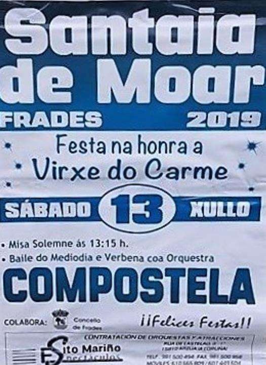 O Carme de Santaia de Moar (2024) en Frades