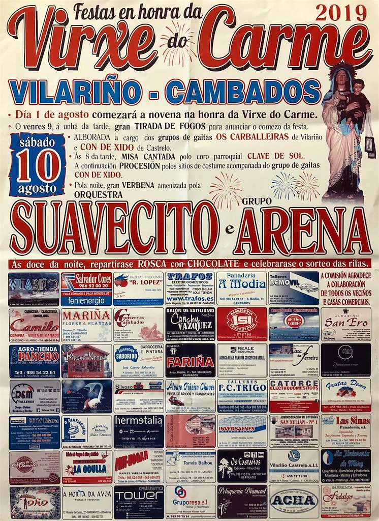 O Carme de Vilariño en Cambados