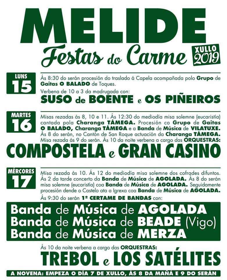 O Carme (2024) en Melide