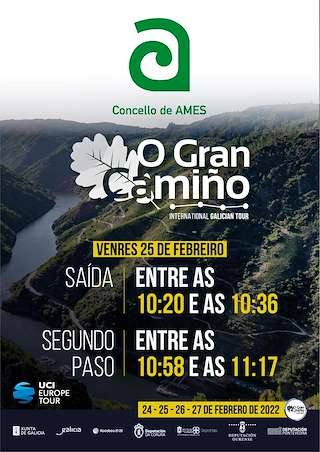 Fechas, información, programa, cartel, imágenes, mapa y ubicación de O Gran Camiño - 4ª Etapa  en  Ponteareas