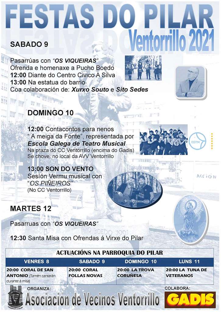 O Pilar de O Ventorrillo en A Coruña