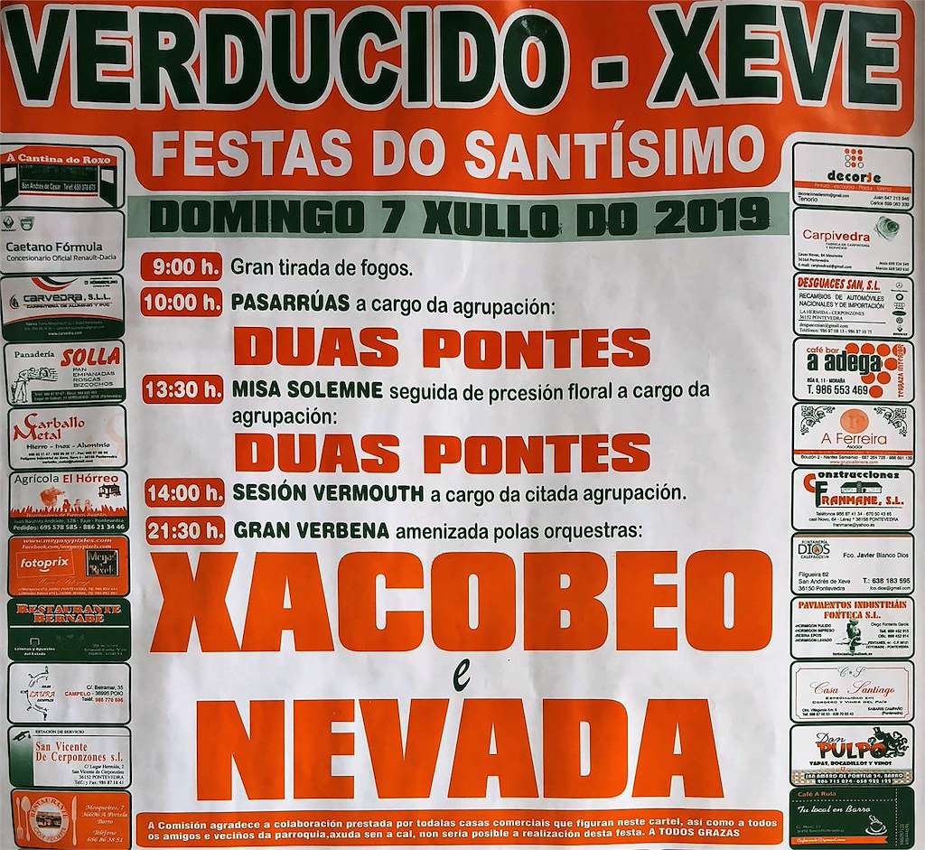 O Santísimo de Verducido - Xeve (2024) en Pontevedra