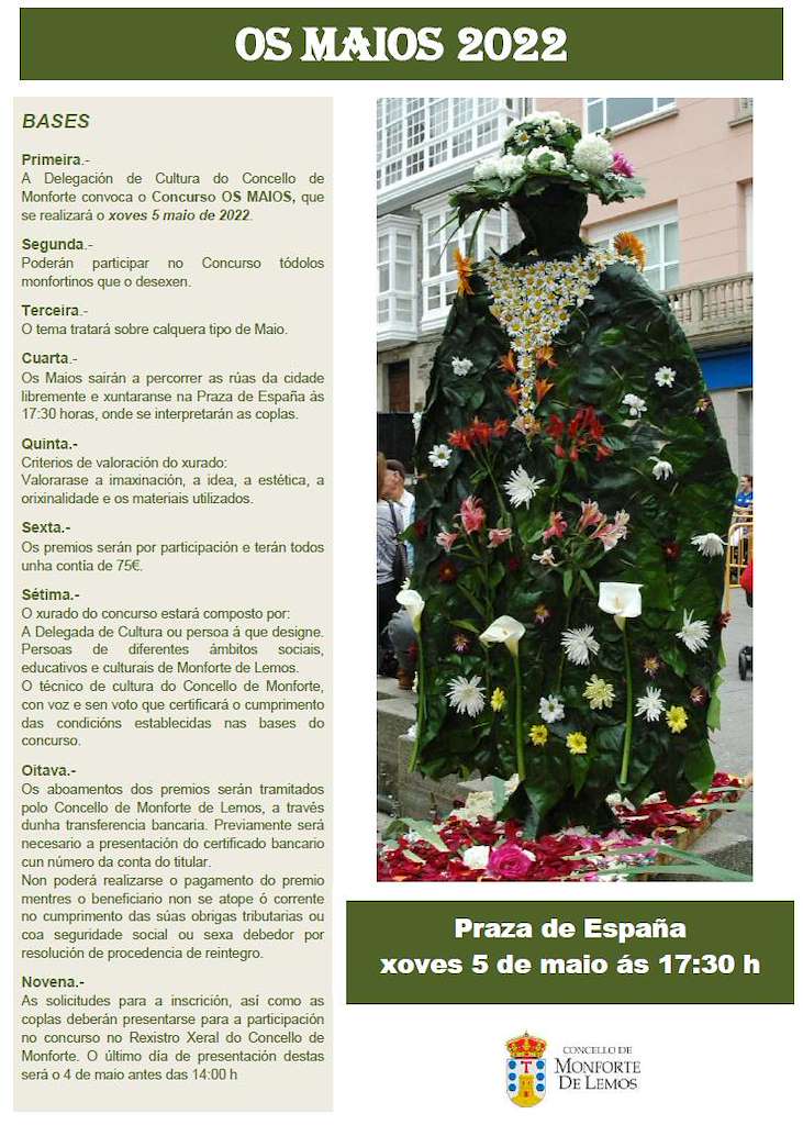 Os Maios en Monforte de Lemos