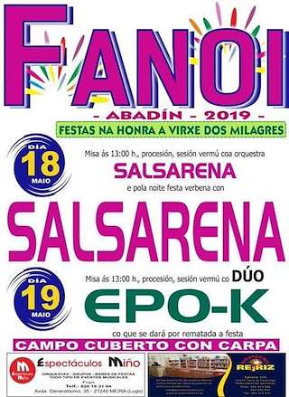 Fechas, información, programa, cartel, imágenes, mapa y ubicación de Os Milagres de Fanoi  en  Abadín