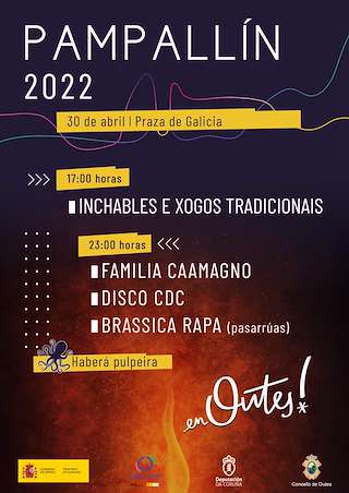 Fechas, información, programa, cartel, imágenes, mapa y ubicación de Pampallín - Festa da Xuventude   en  Outes