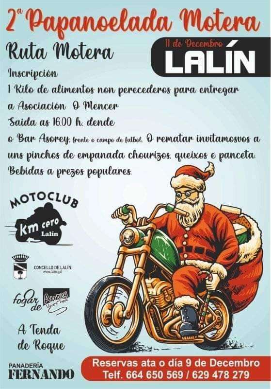 Papanoelada Motera en Lalín