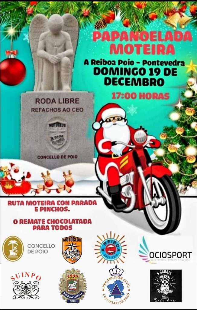 Papanoelada Motera en Poio