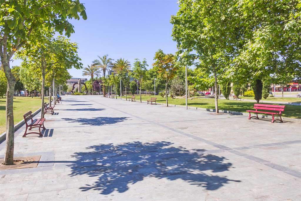 Parque Miguel Hernández en Vilagarcía de Arousa