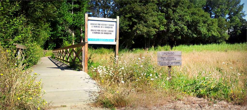 Parque y Paseo Fluvial Humedal da Xunqueira en Ares