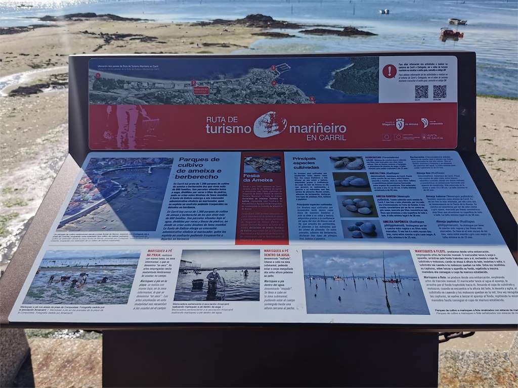 Paseo Marítimo de Carril-Vilagarcía en Vilagarcía de Arousa