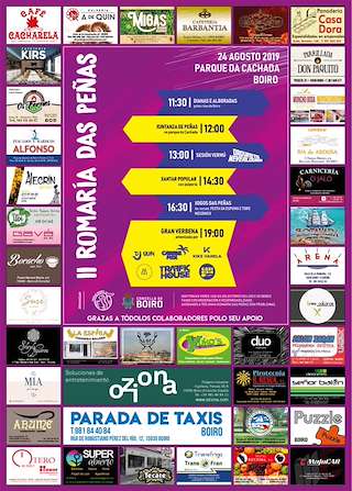 Fechas, información, programa, cartel, imágenes, mapa y ubicación de Peñas (2024)  en  Boiro