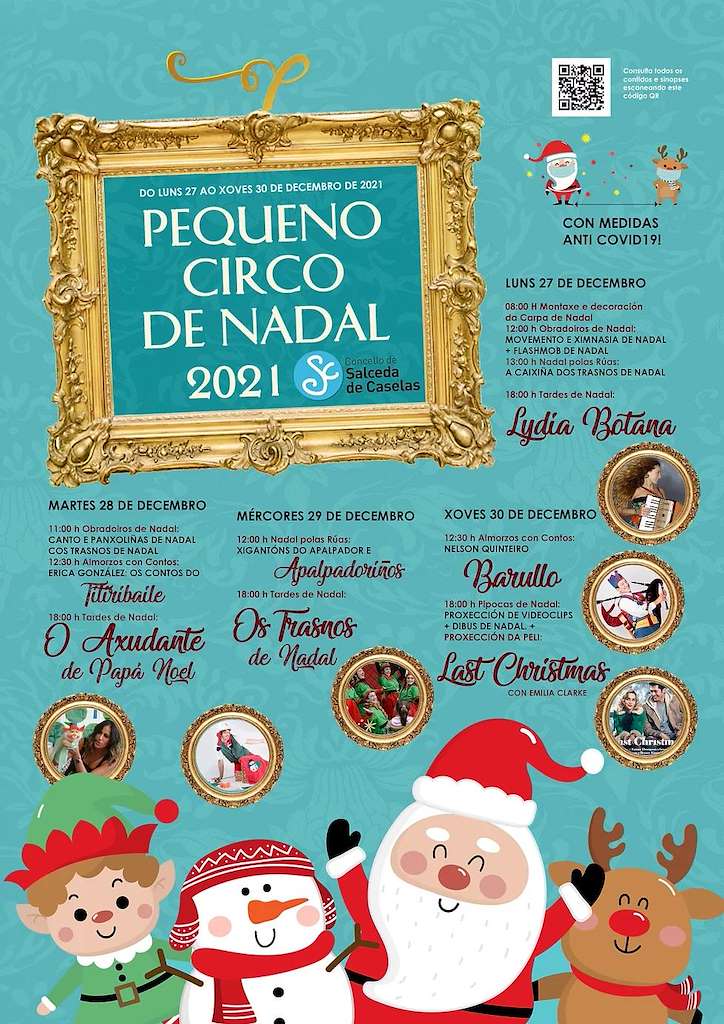 Pequeno Circo de Nadal en Salceda de Caselas