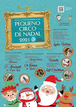 Fechas, información, programa, cartel, imágenes, mapa y ubicación de Pequeno Circo de Nadal  en  Salceda de Caselas