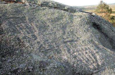 Petroglifo Pedra Ancha en Dumbría