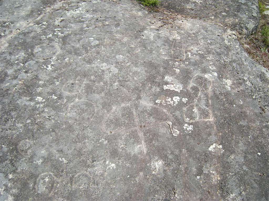 Petroglifos de Gargamala en Mondariz