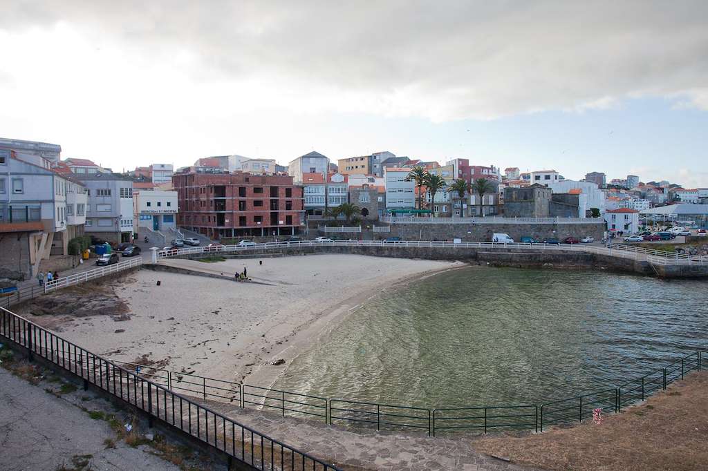 Playa A Ribeira en Fisterra