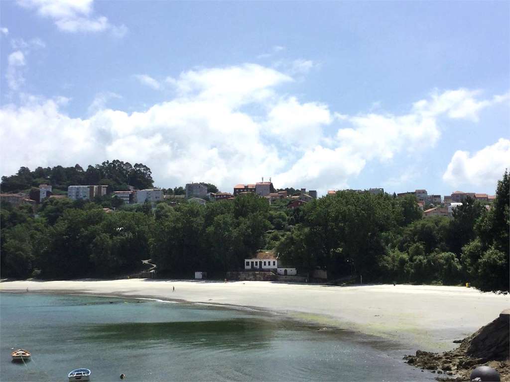 Playa Aguete en Marín