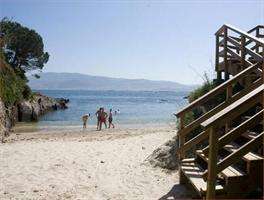 Playa Arribas Brancas en Nigrán