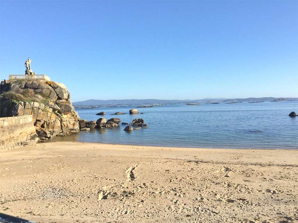 Playa Baluarte en Ribeira