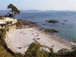 Playa Barreiros en Sanxenxo
