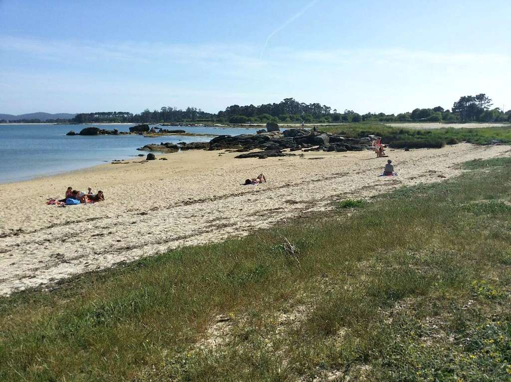 Playa Camaxe Pequeno en Illa de Arousa