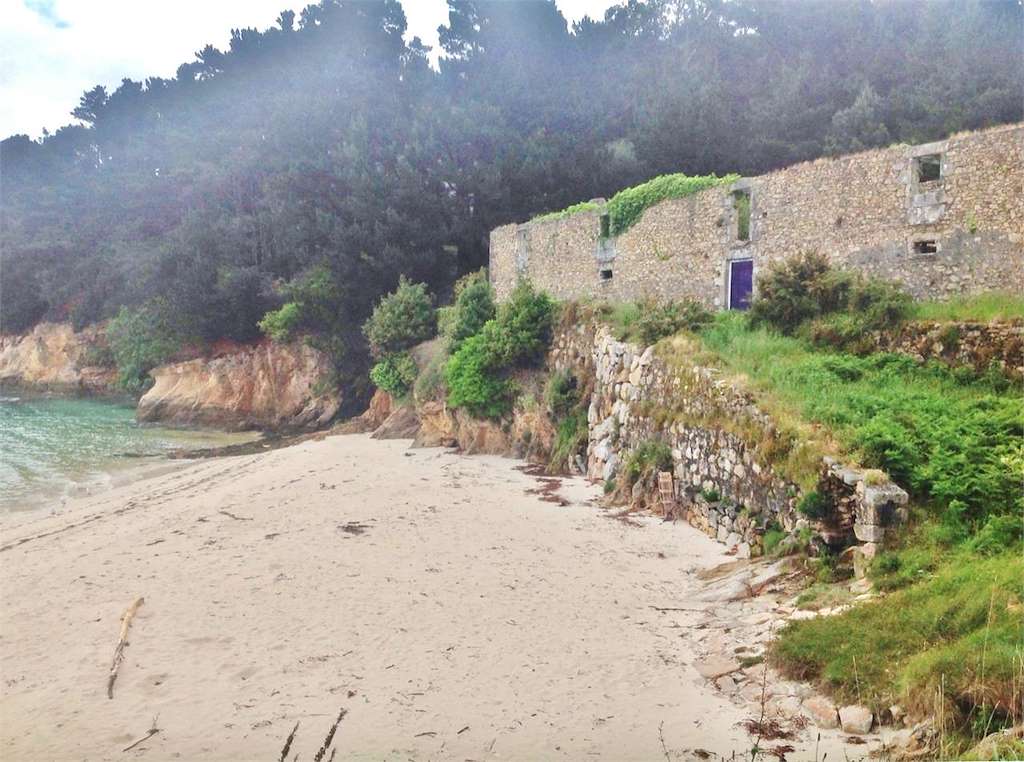 Playa Caolín en O Vicedo