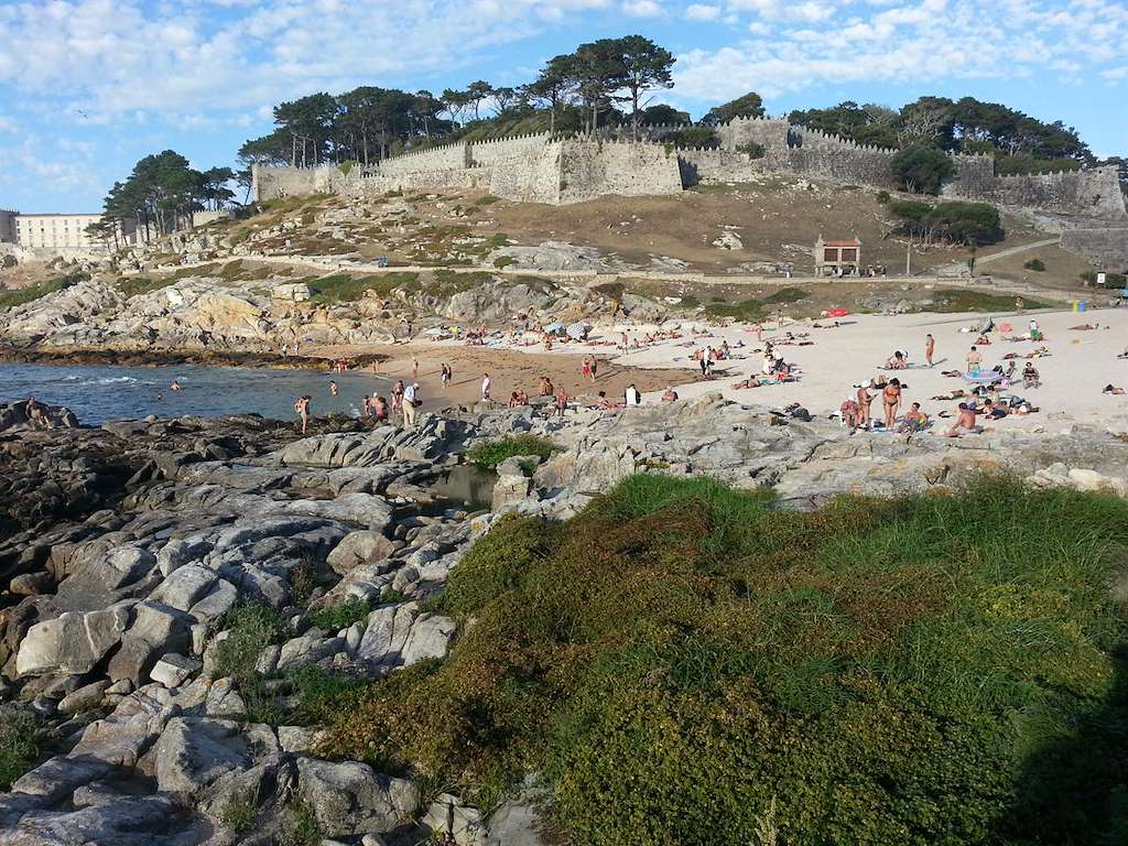 Playa Cuncheira en Baiona