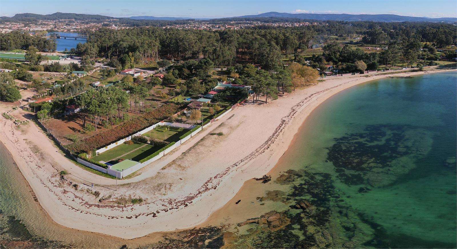 Playa de Ariño en Vilanova de Arousa