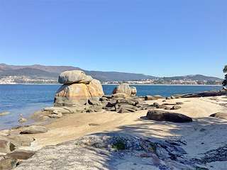 Playa de Esteiro - Area do Río