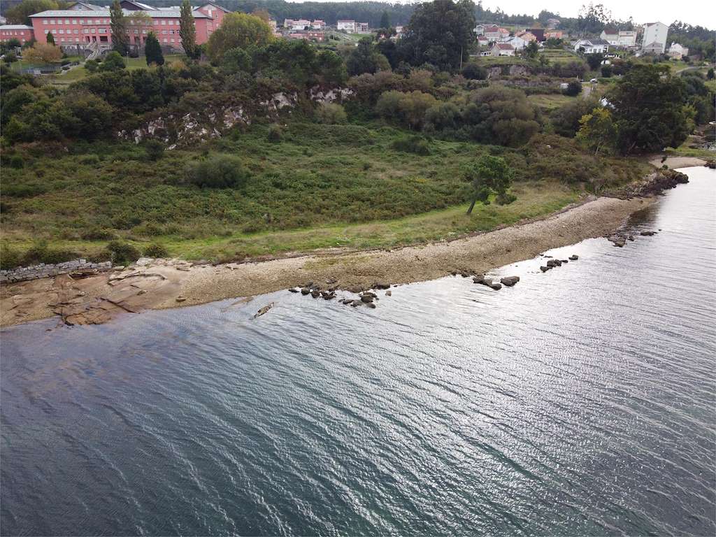 Playa de O Salgueiral en Vilagarcía de Arousa